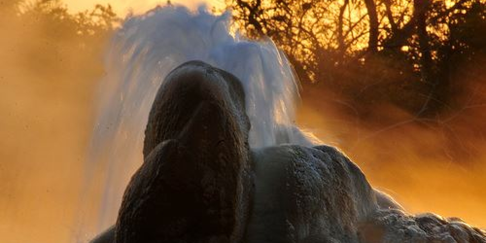 A hotspring in Semuliki N.P